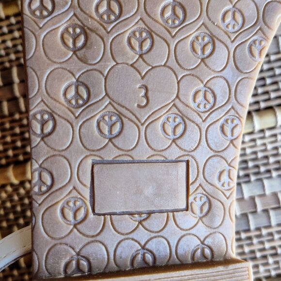 Girls Annie Crystal Studded Ankle Strap Sandals Size 3 - Picture 12 of 12